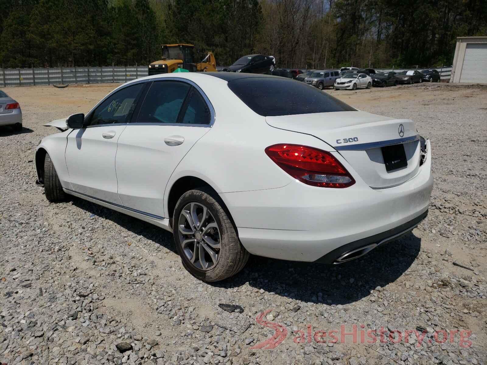 55SWF4KB0GU135519 2016 MERCEDES-BENZ C CLASS