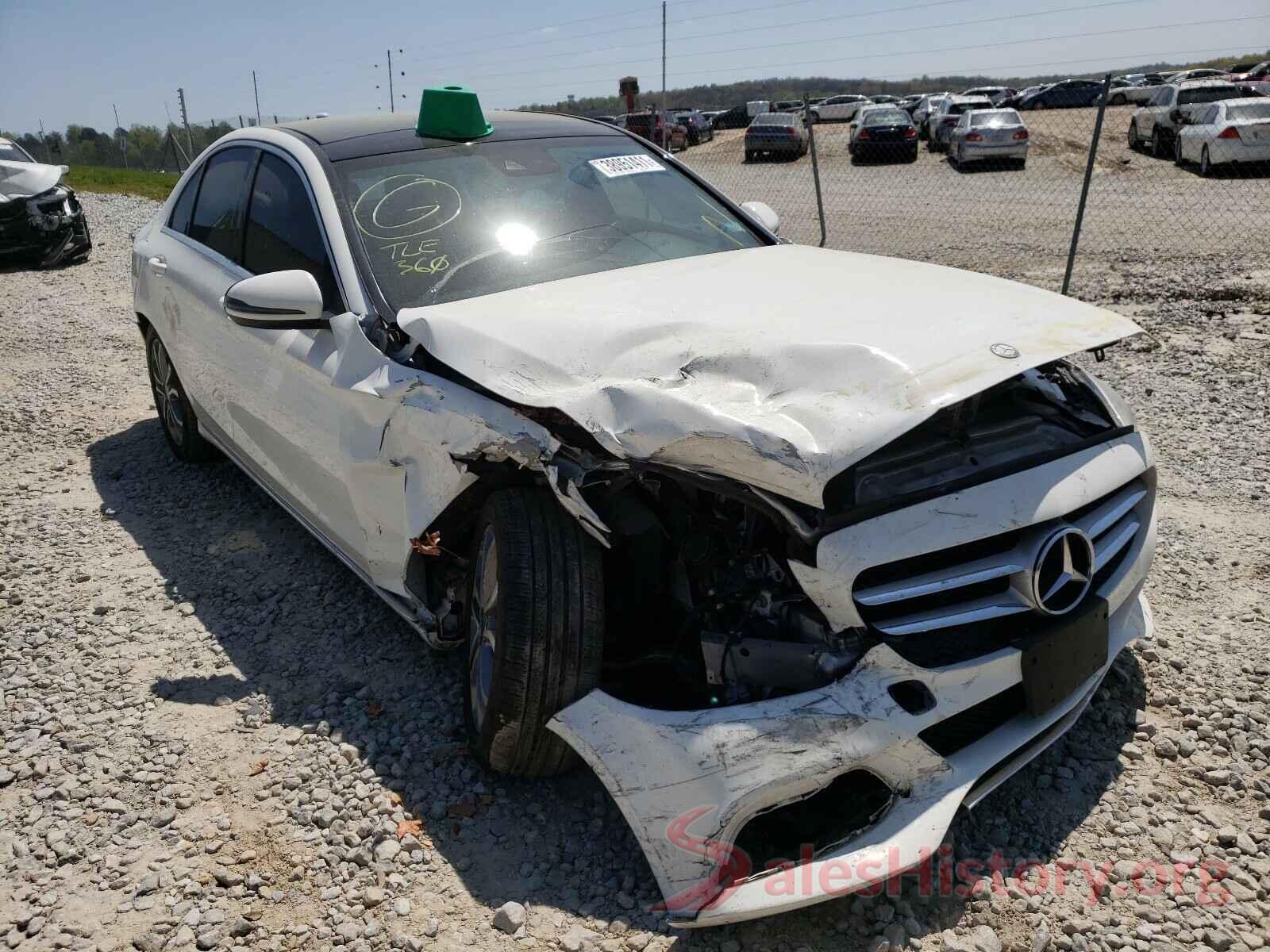 55SWF4KB0GU135519 2016 MERCEDES-BENZ C CLASS