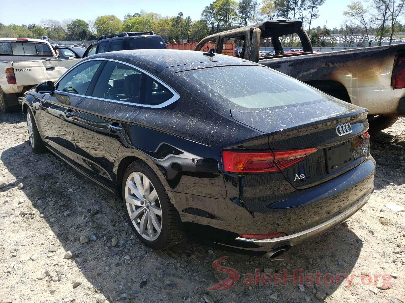 WAUBNCF59JA010663 2018 AUDI A5