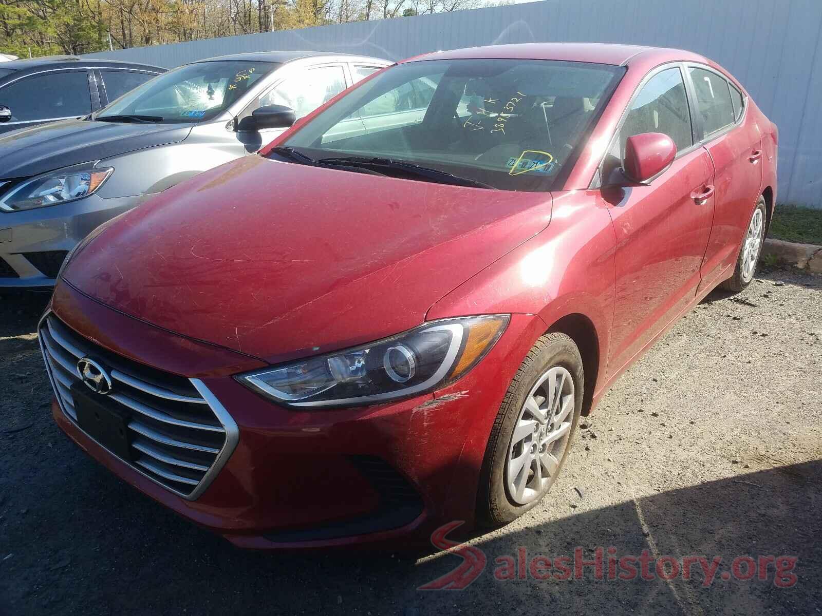 KMHD74LF5HU074227 2017 HYUNDAI ELANTRA