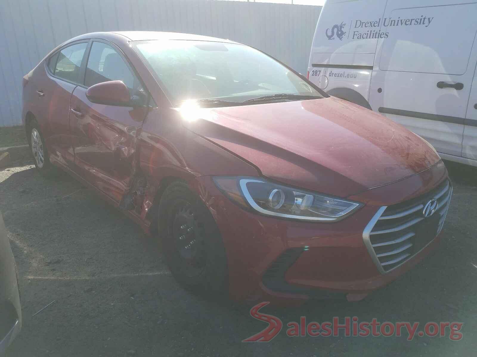 KMHD74LF5HU074227 2017 HYUNDAI ELANTRA