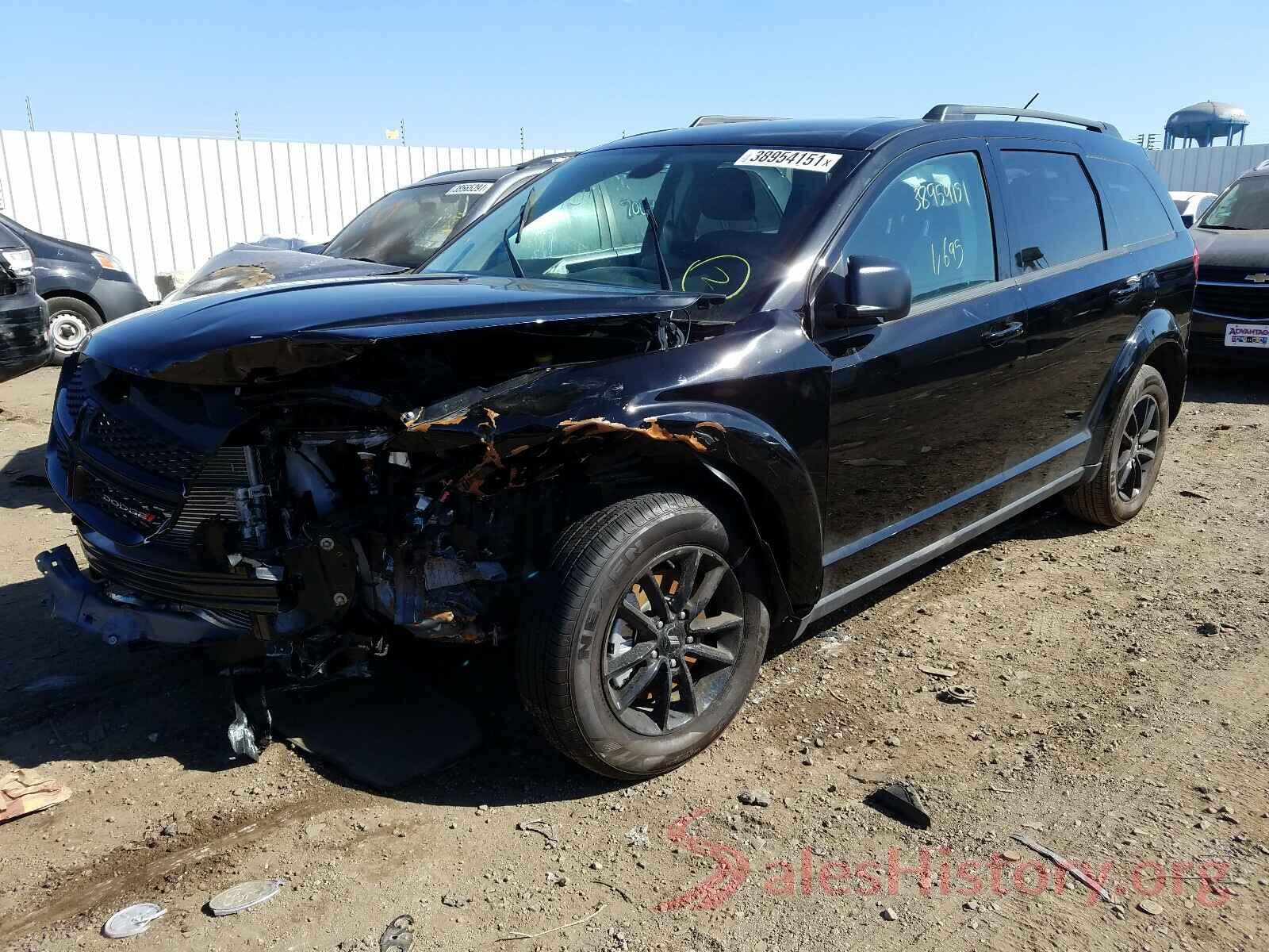 3C4PDCAB9LT254009 2020 DODGE JOURNEY