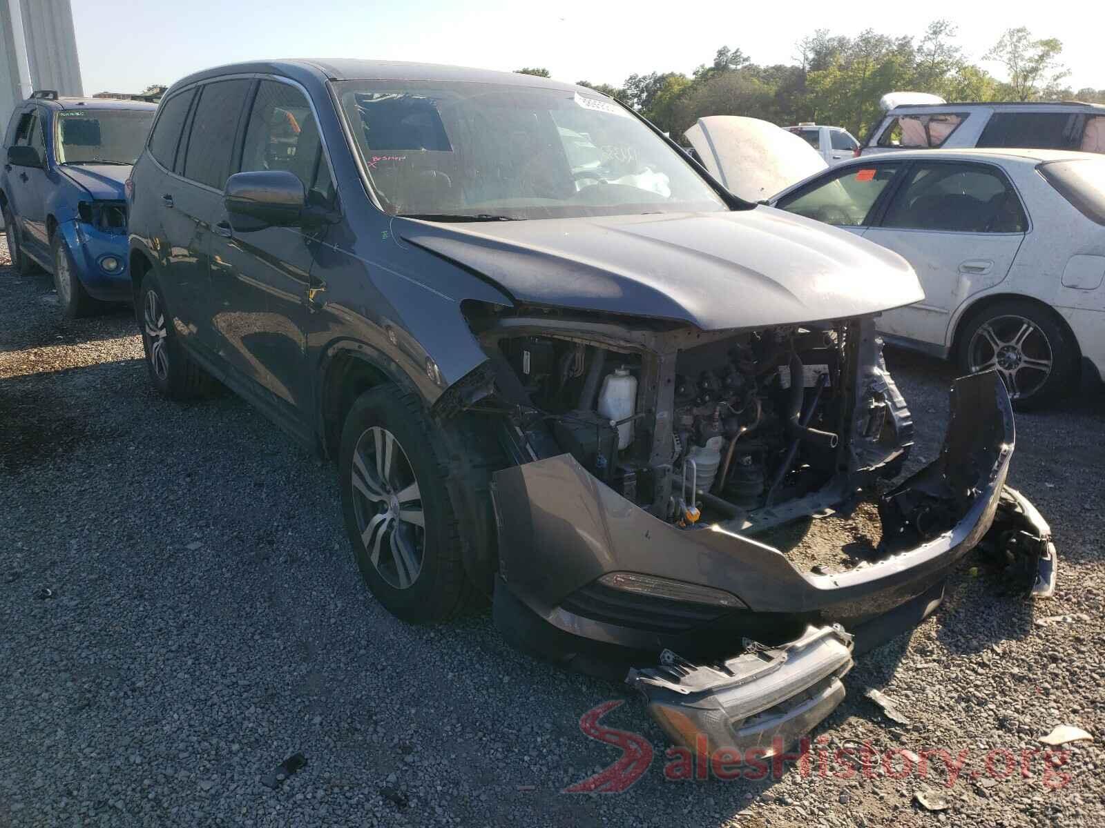 5FNYF5H5XGB053301 2016 HONDA PILOT