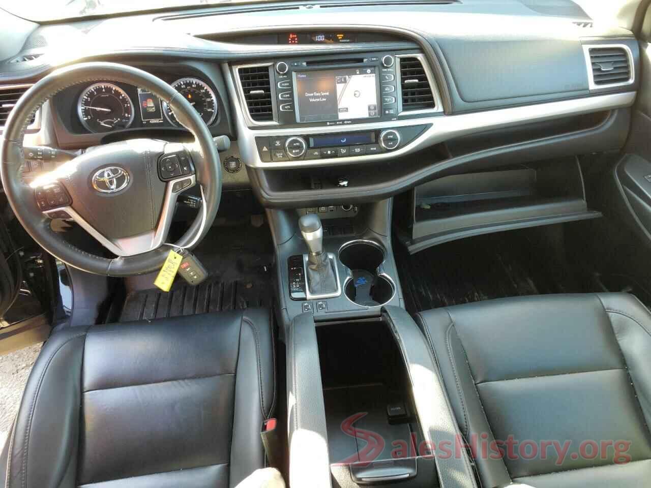 5TDKZRFHXKS343611 2019 TOYOTA HIGHLANDER