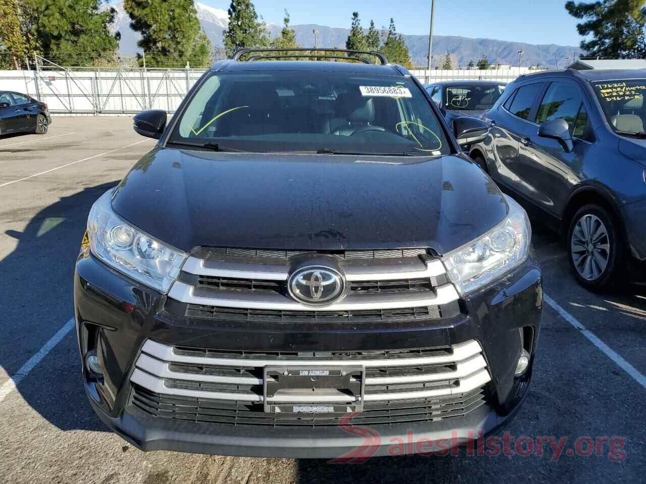 5TDKZRFHXKS343611 2019 TOYOTA HIGHLANDER