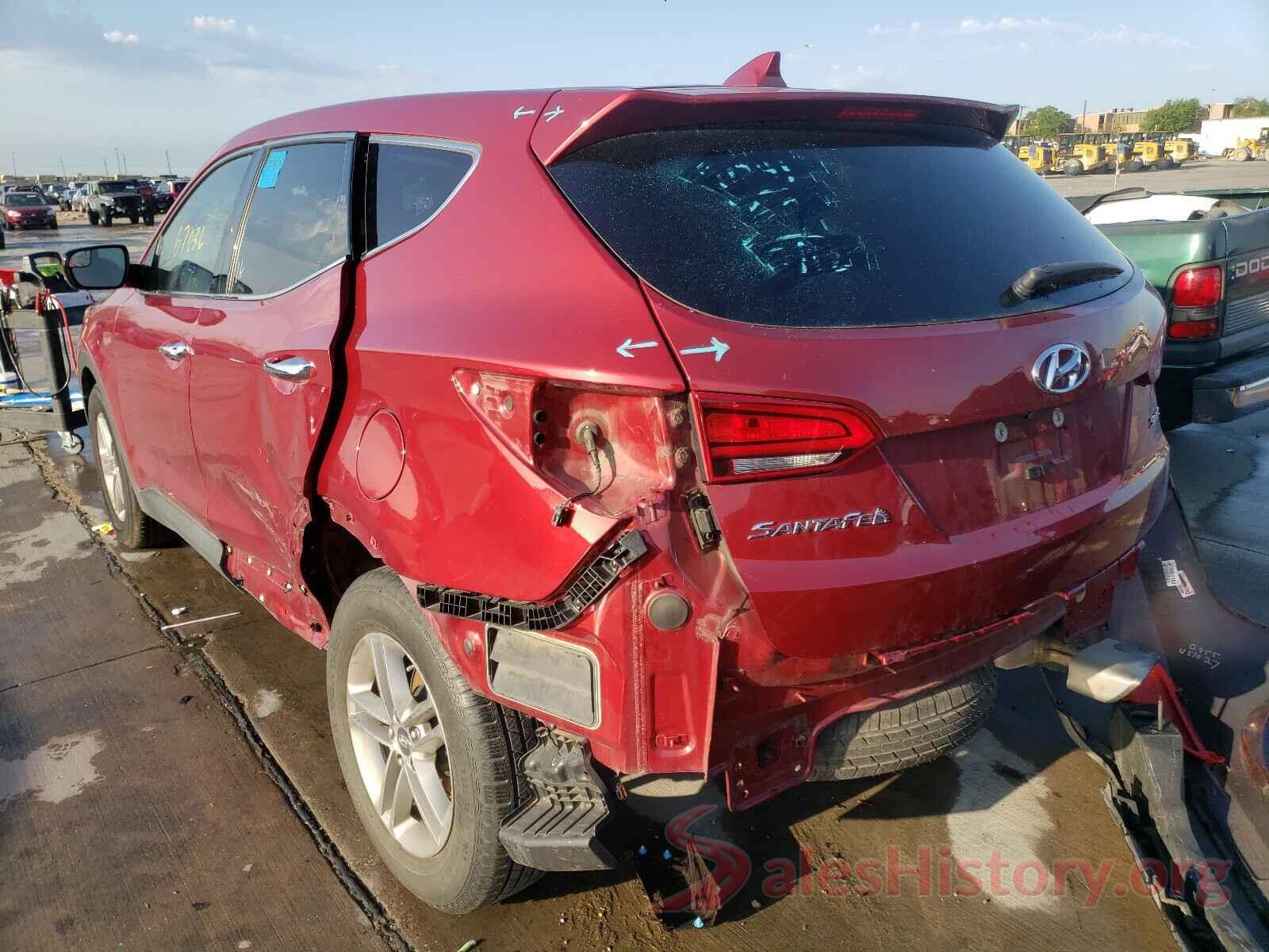 5XYZT3LB0HG451027 2017 HYUNDAI SANTA FE