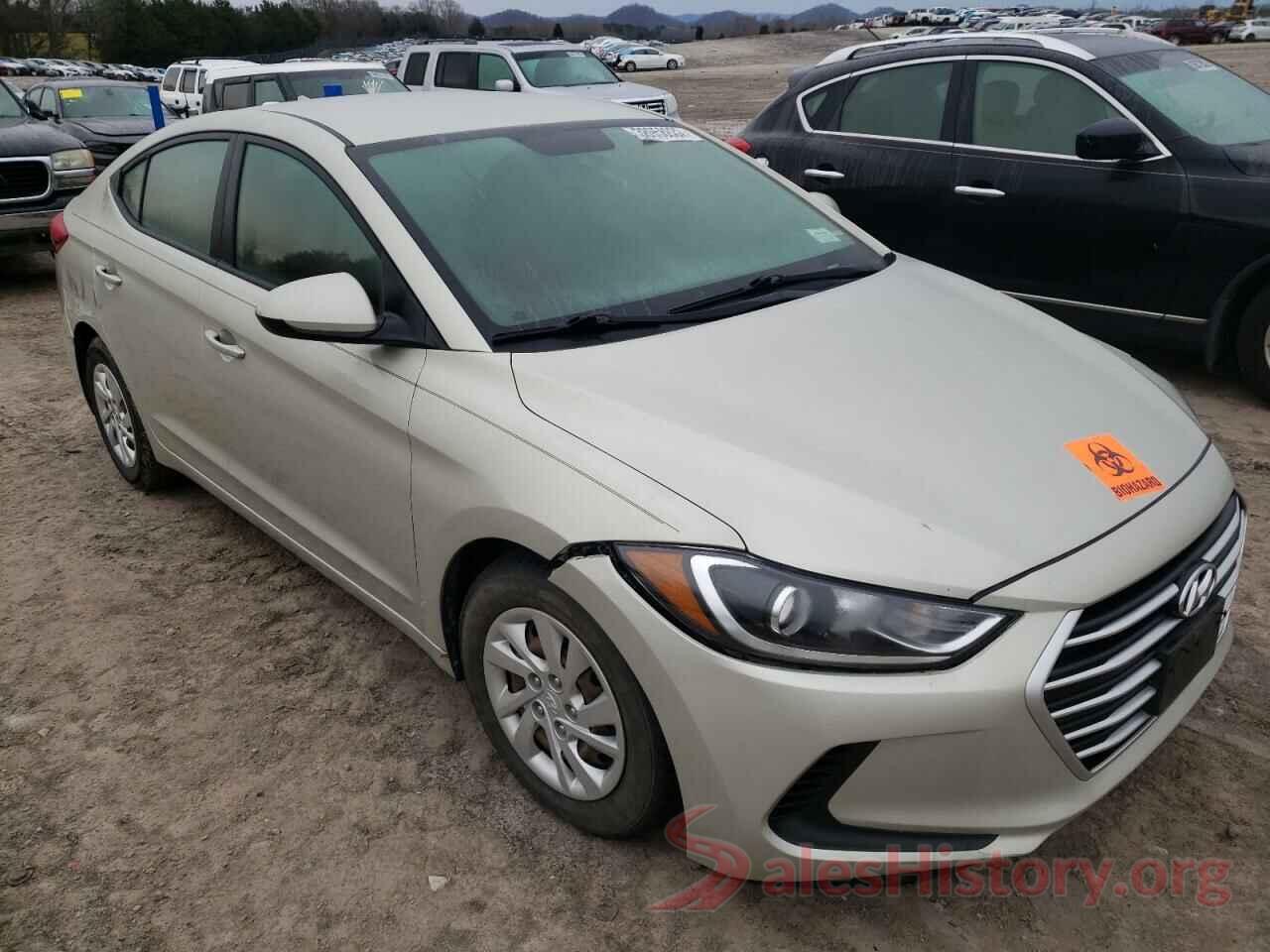 5NPD74LF1HH145065 2017 HYUNDAI ELANTRA