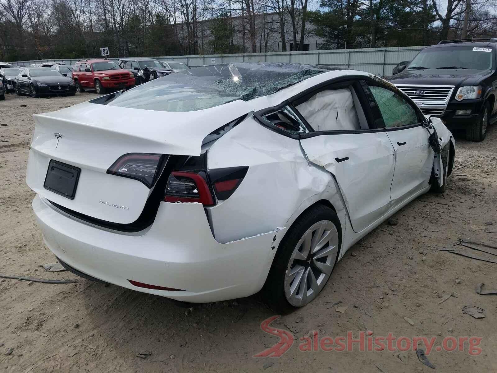 5YJ3E1EB0MF906817 2021 TESLA MODEL 3