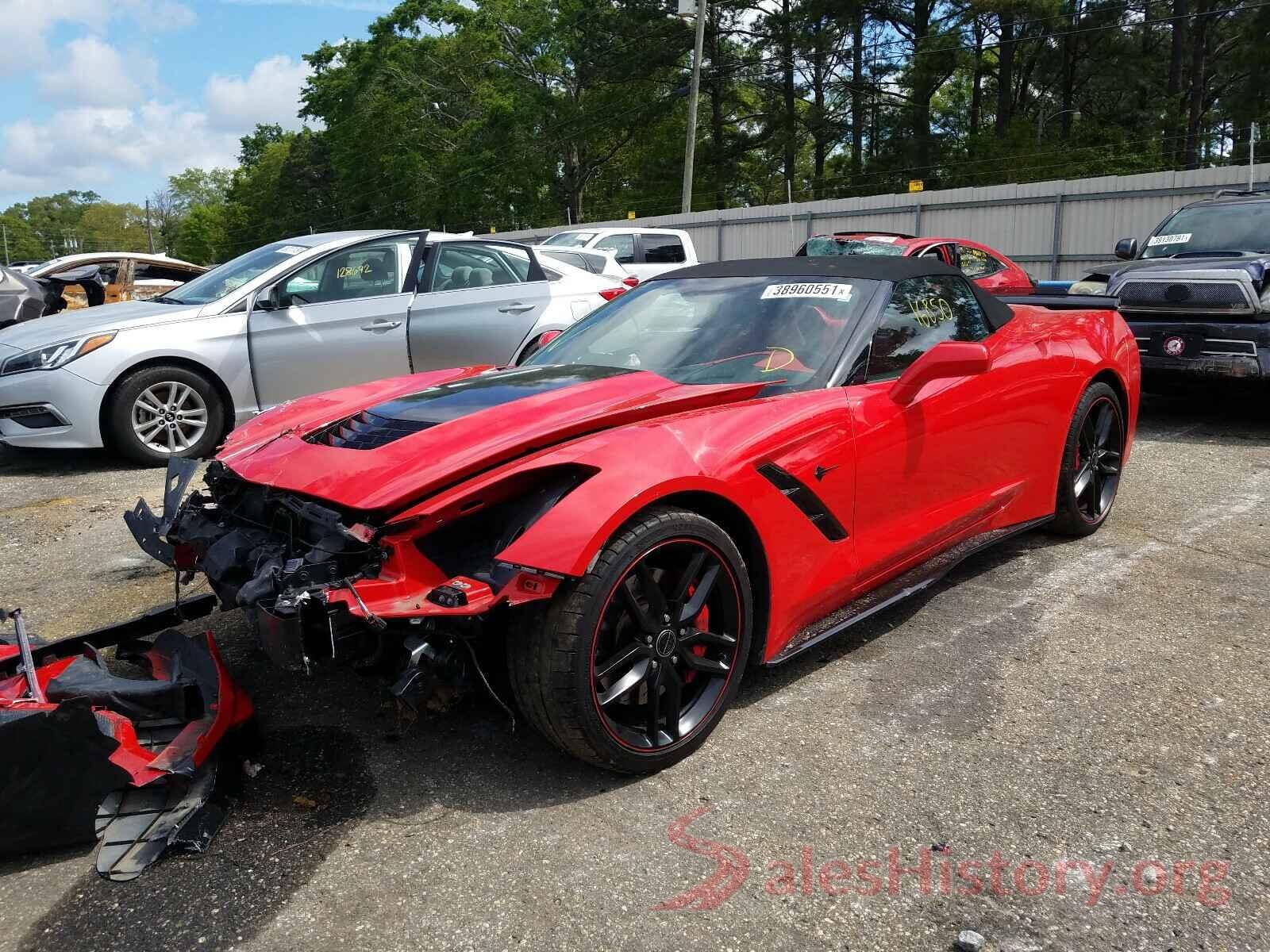 1G1YM3D77H5121342 2017 CHEVROLET CORVETTE