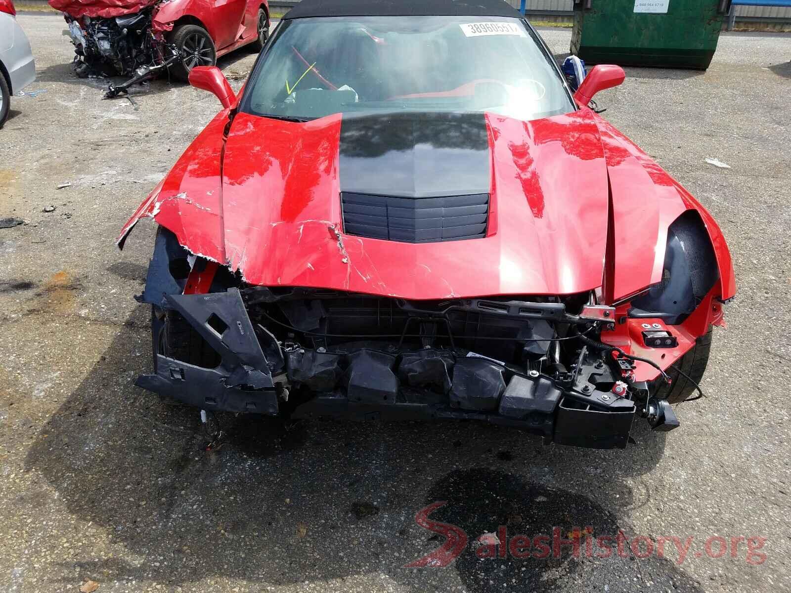 1G1YM3D77H5121342 2017 CHEVROLET CORVETTE