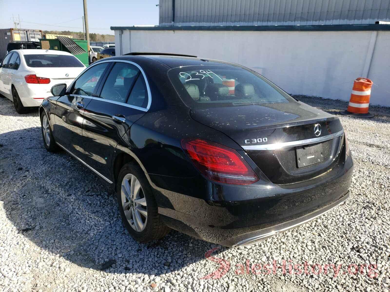 55SWF8DB3KU322394 2019 MERCEDES-BENZ C CLASS