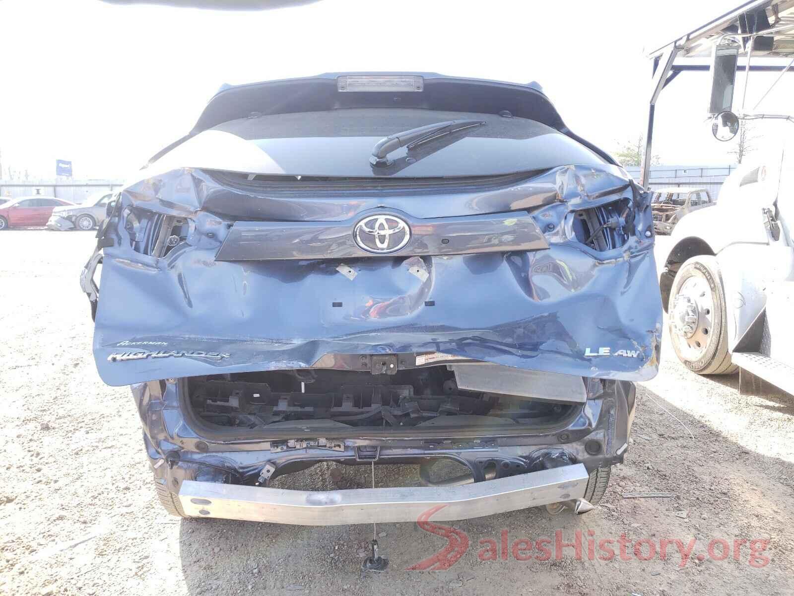 5TDBZRFH2JS905029 2018 TOYOTA HIGHLANDER