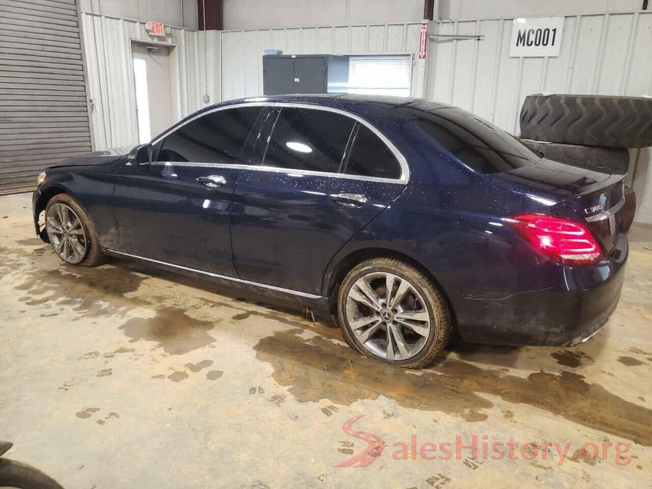 WDDWF4KB9JR326350 2018 MERCEDES-BENZ C-CLASS