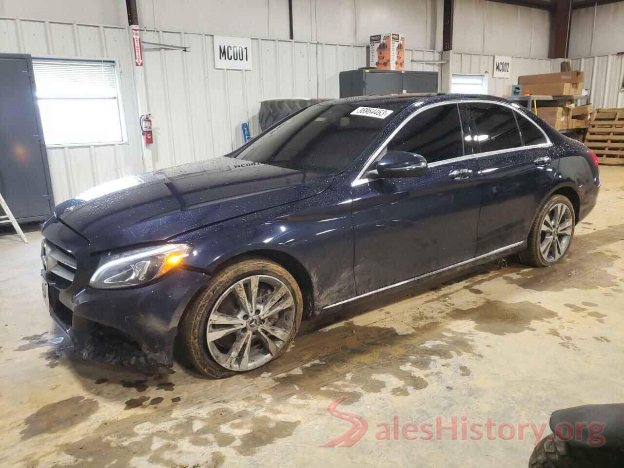 WDDWF4KB9JR326350 2018 MERCEDES-BENZ C-CLASS