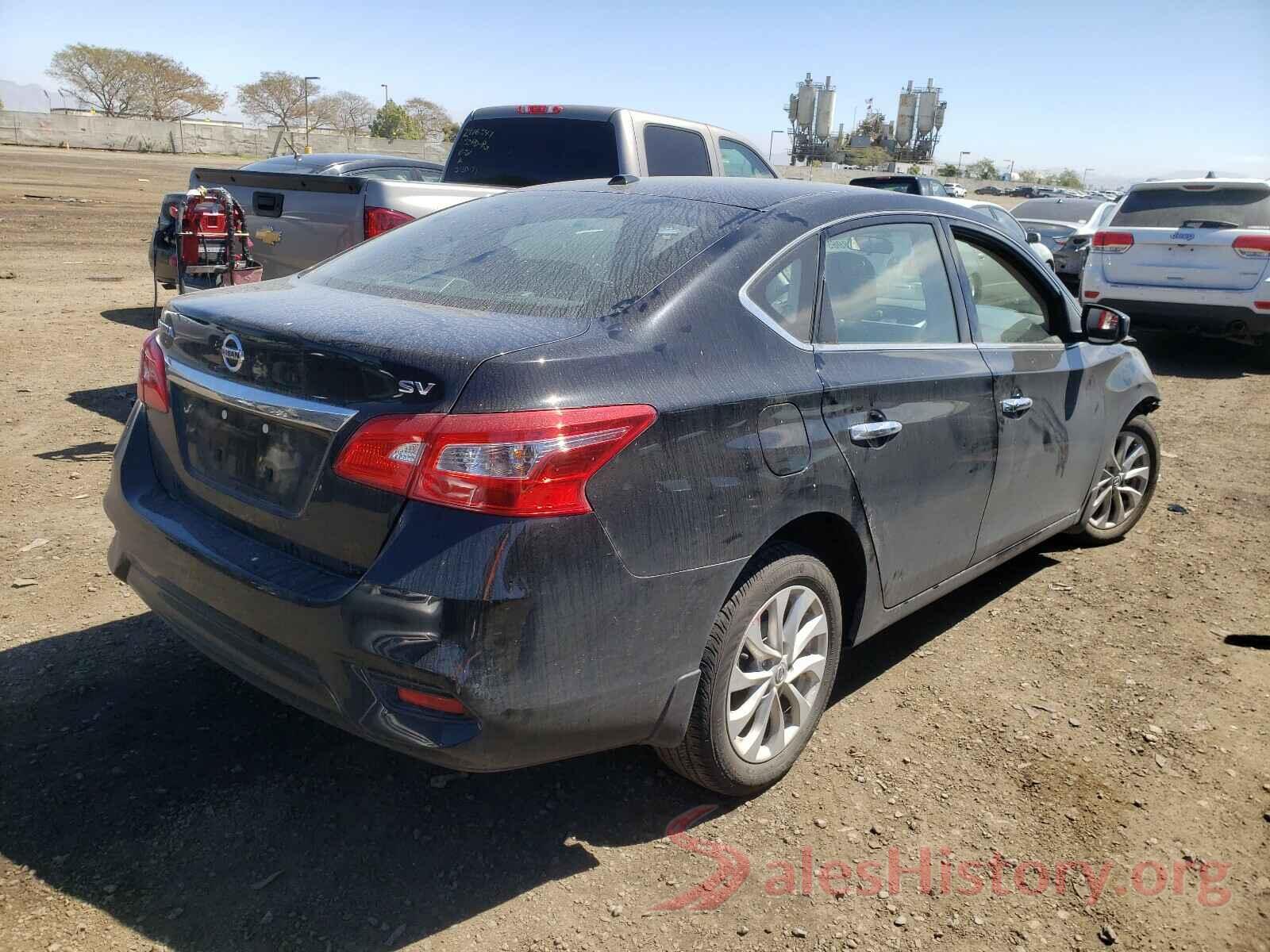 3N1AB7AP5KY250431 2019 NISSAN SENTRA