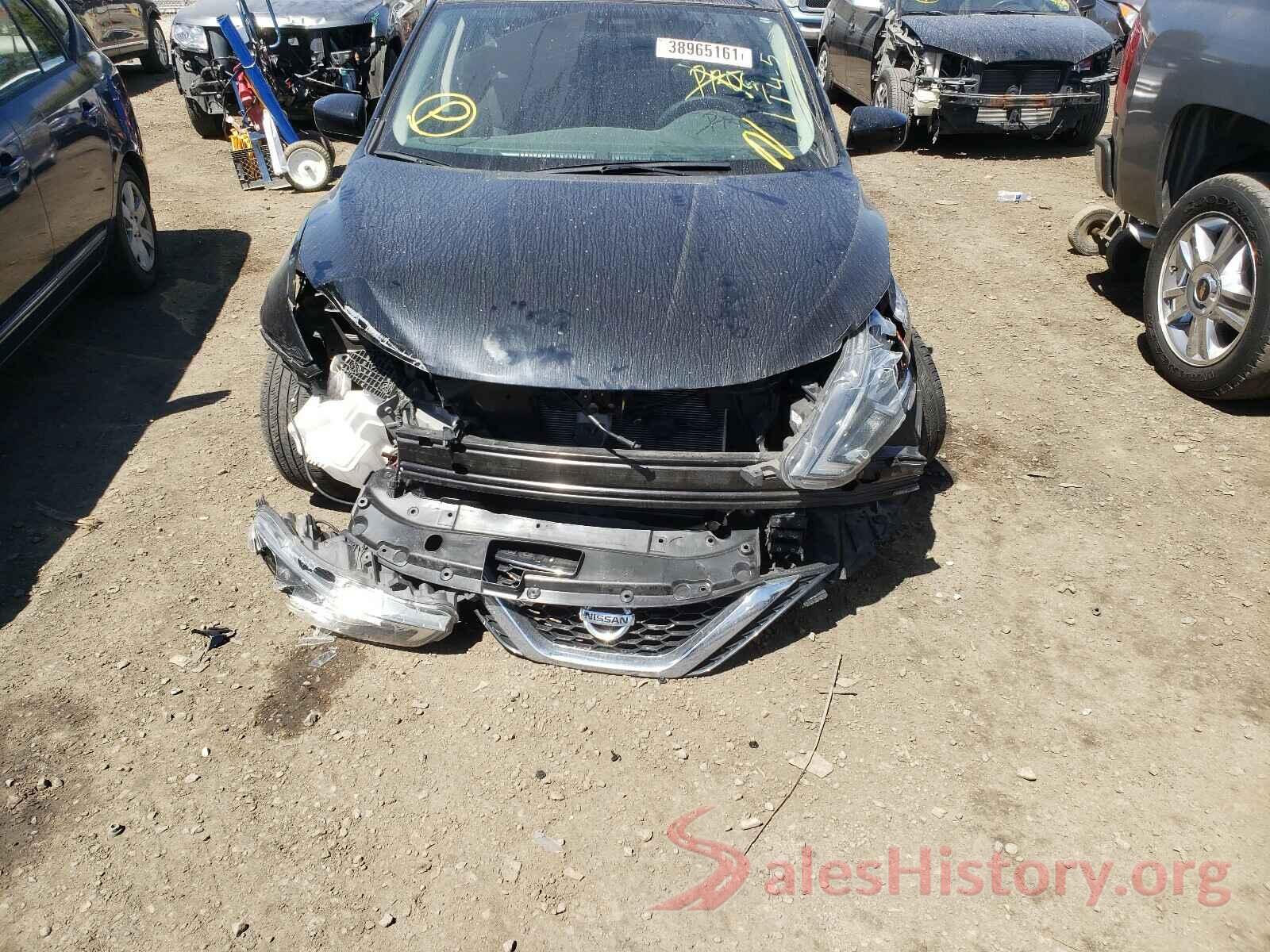 3N1AB7AP5KY250431 2019 NISSAN SENTRA