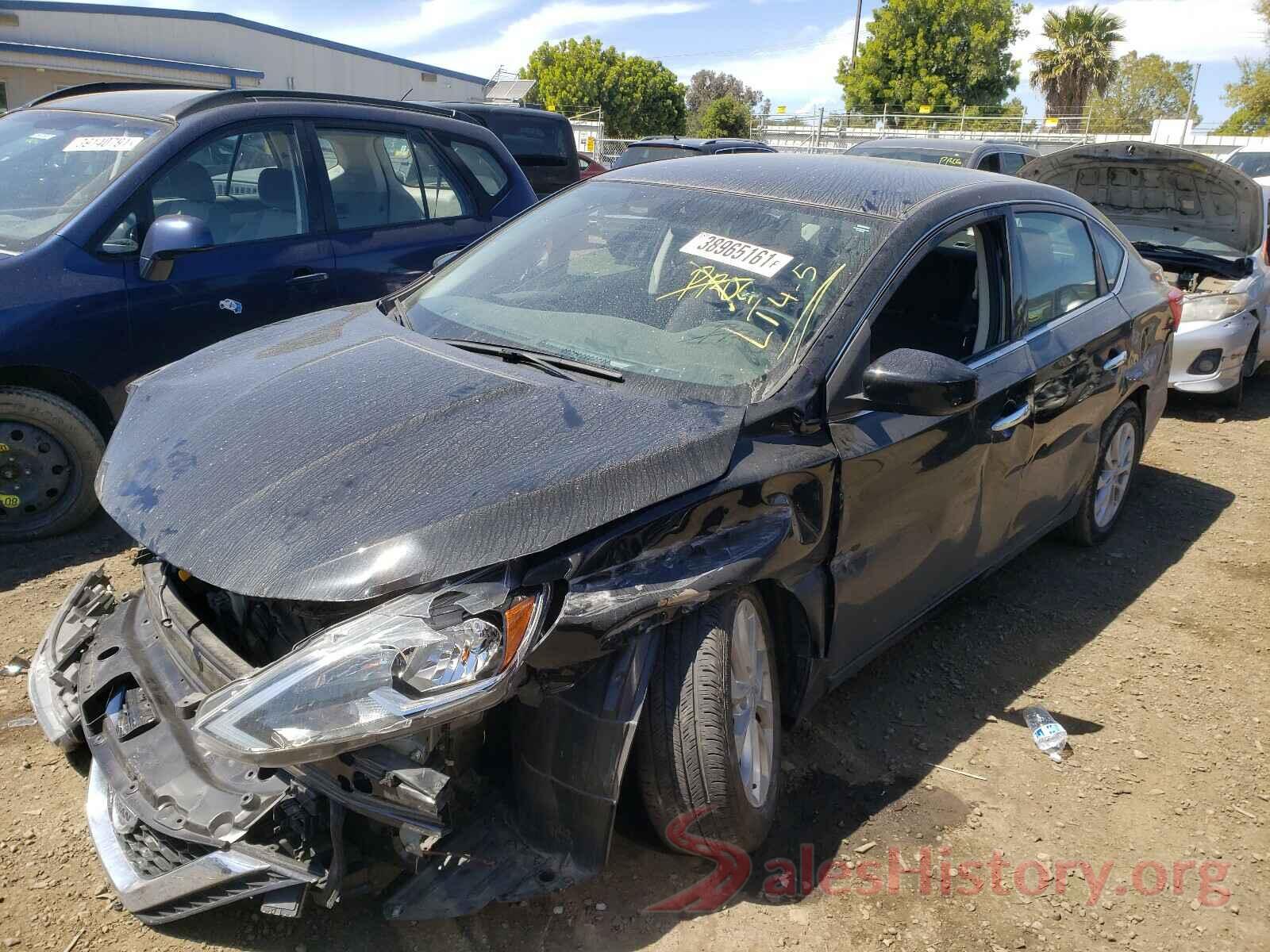 3N1AB7AP5KY250431 2019 NISSAN SENTRA