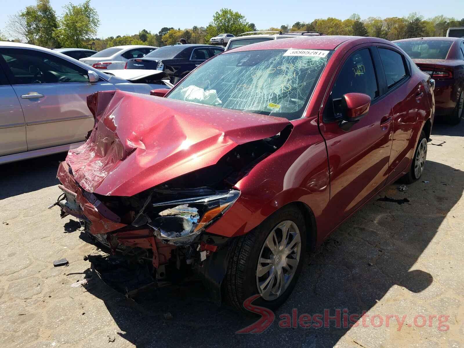 3MYDLBYV3KY512043 2019 TOYOTA YARIS