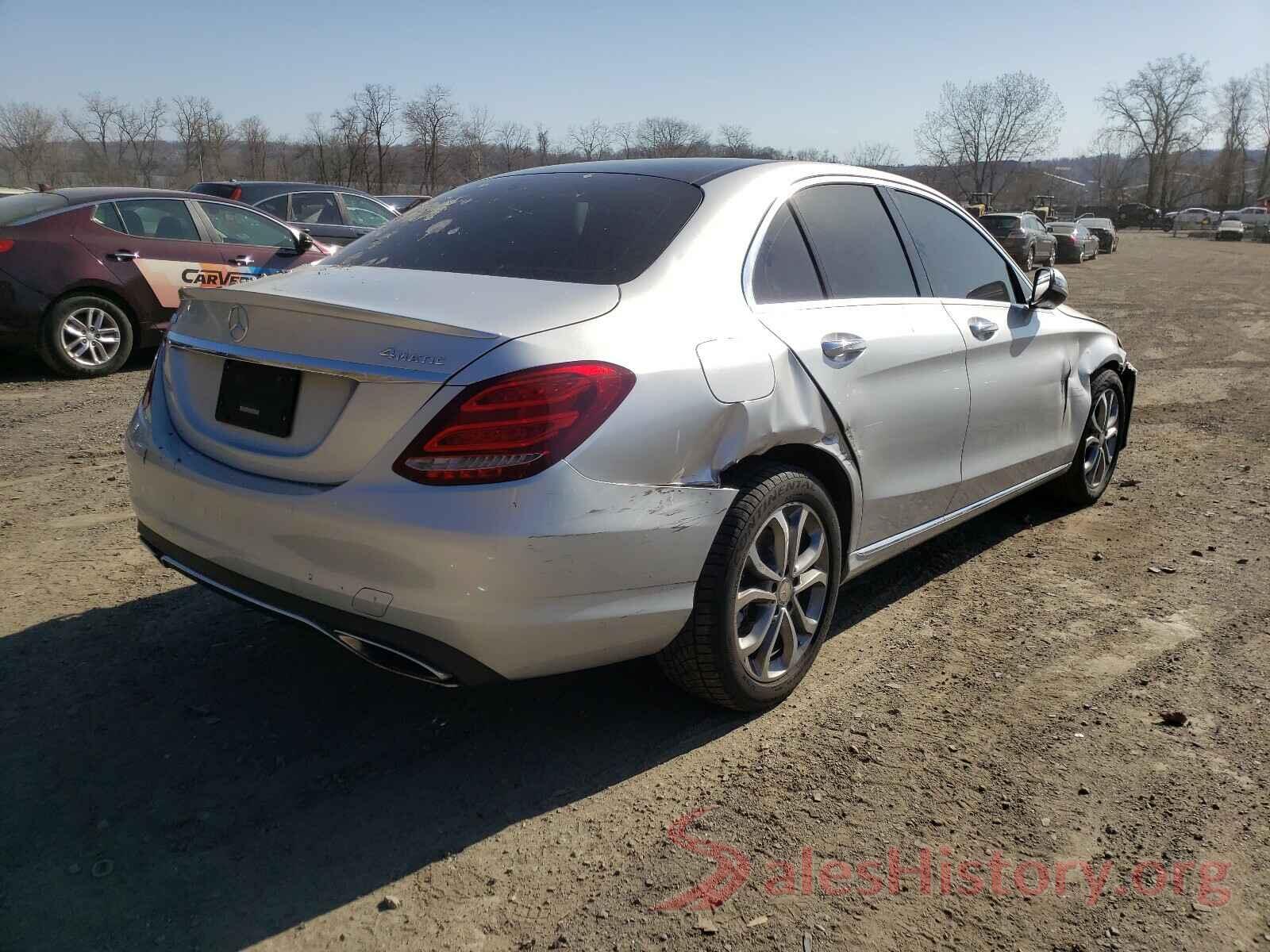 55SWF4KB2GU113201 2016 MERCEDES-BENZ C CLASS