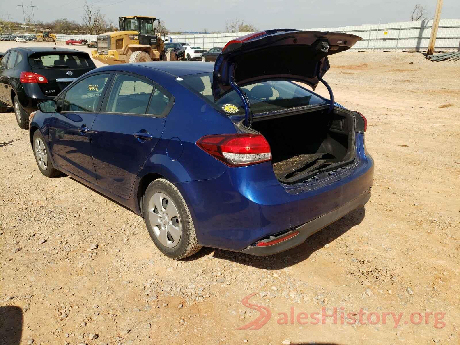 3KPFK4A71JE260004 2018 KIA FORTE