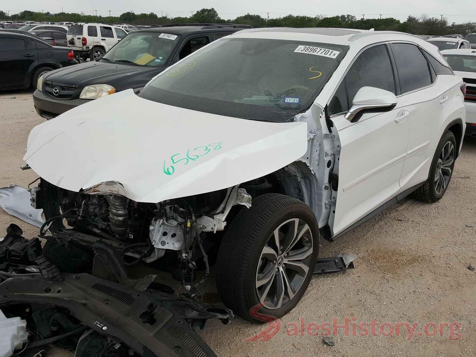 2T2HZMAA4LC152375 2020 LEXUS RX350