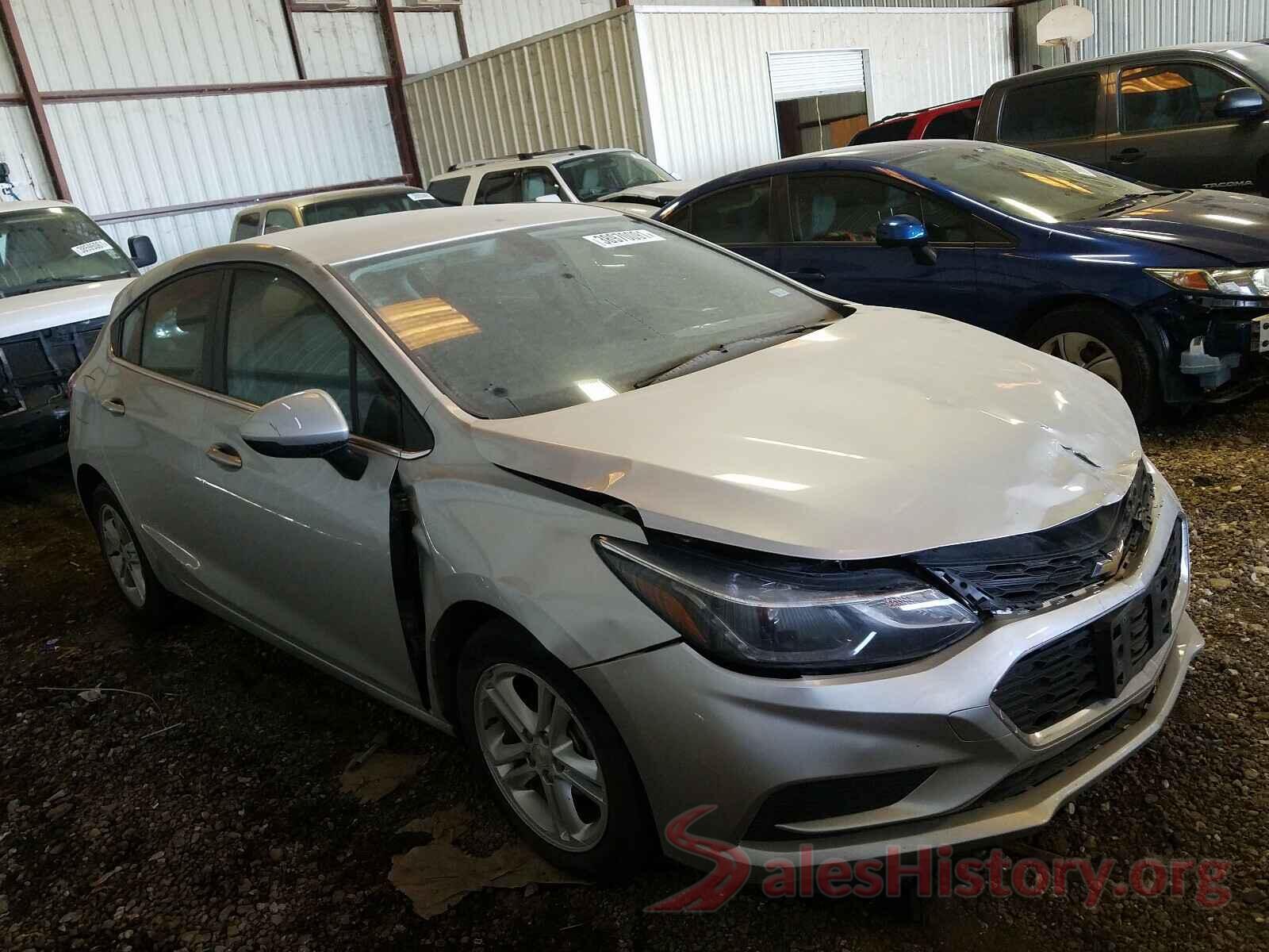 3G1BE6SM2JS653221 2018 CHEVROLET CRUZE