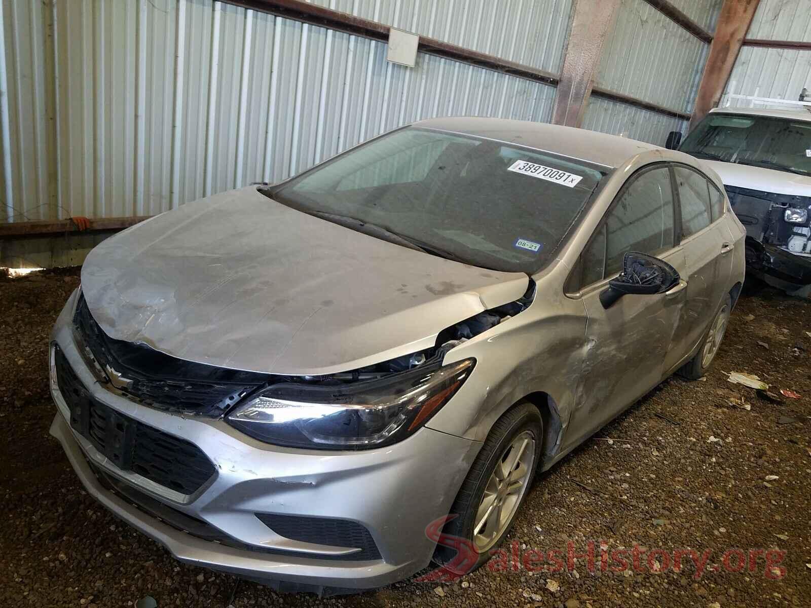 3G1BE6SM2JS653221 2018 CHEVROLET CRUZE