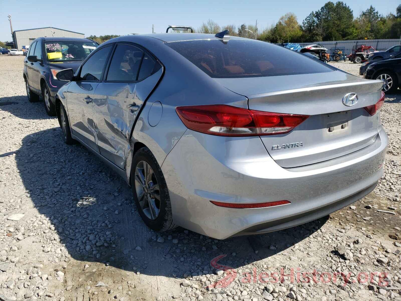 5NPD84LF7HH108955 2017 HYUNDAI ELANTRA