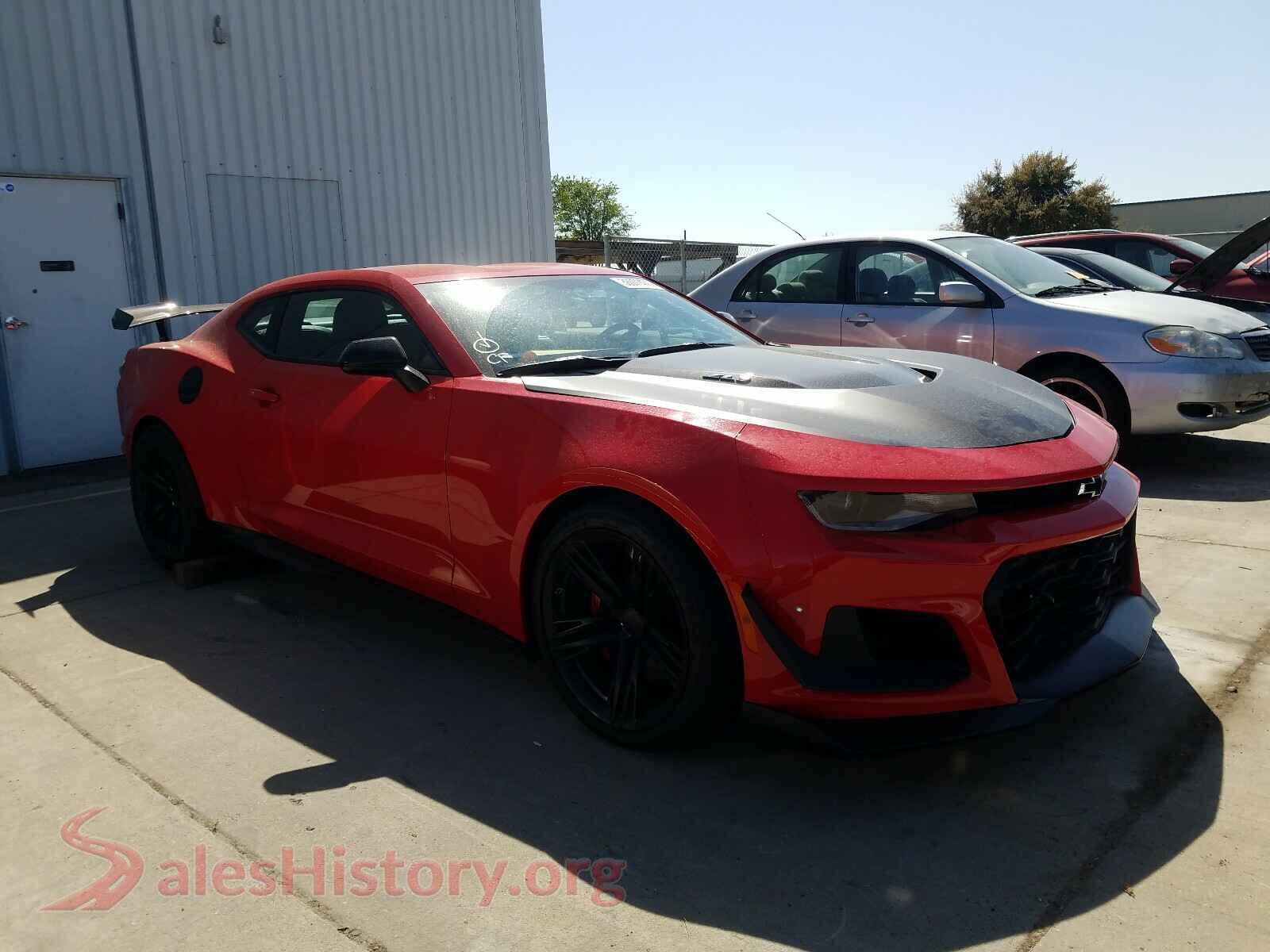 2021 CHEVROLET CAMARO VIN 1G1FK1R67M0114366, auction photo