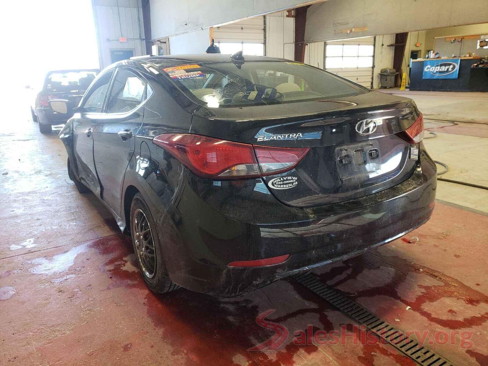 5NPDH4AE2GH774436 2016 HYUNDAI ELANTRA