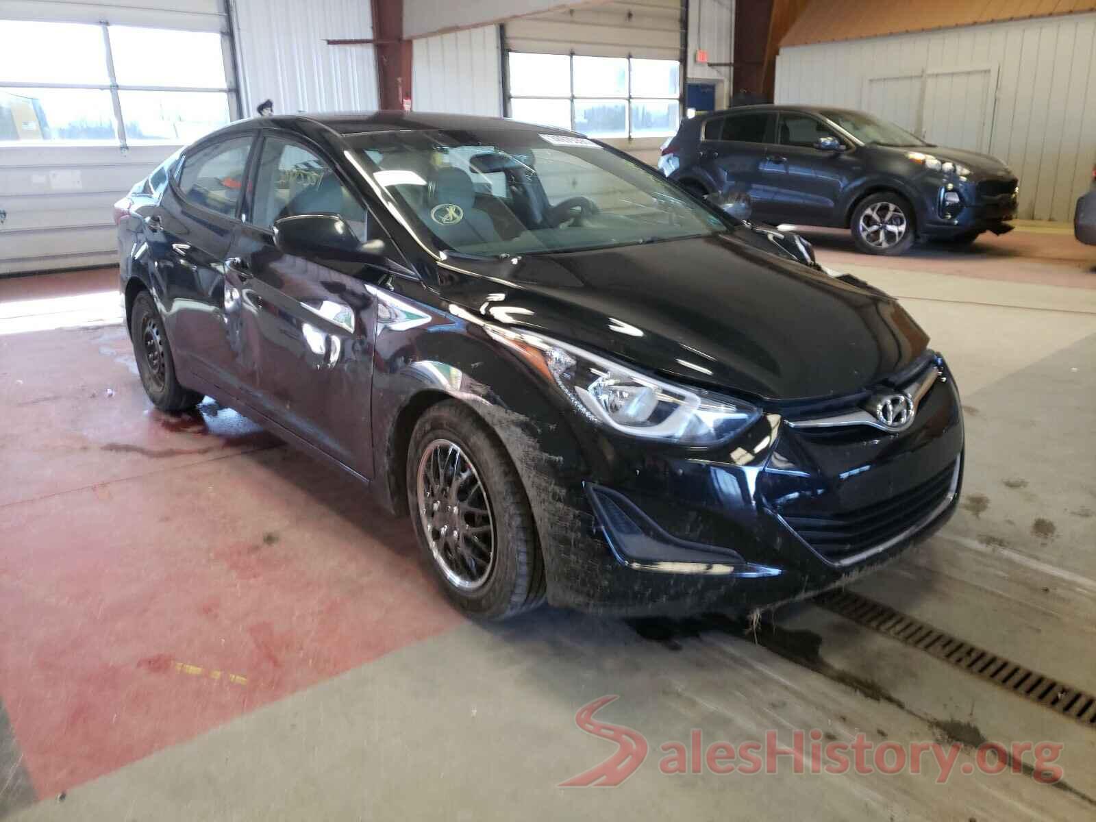 5NPDH4AE2GH774436 2016 HYUNDAI ELANTRA