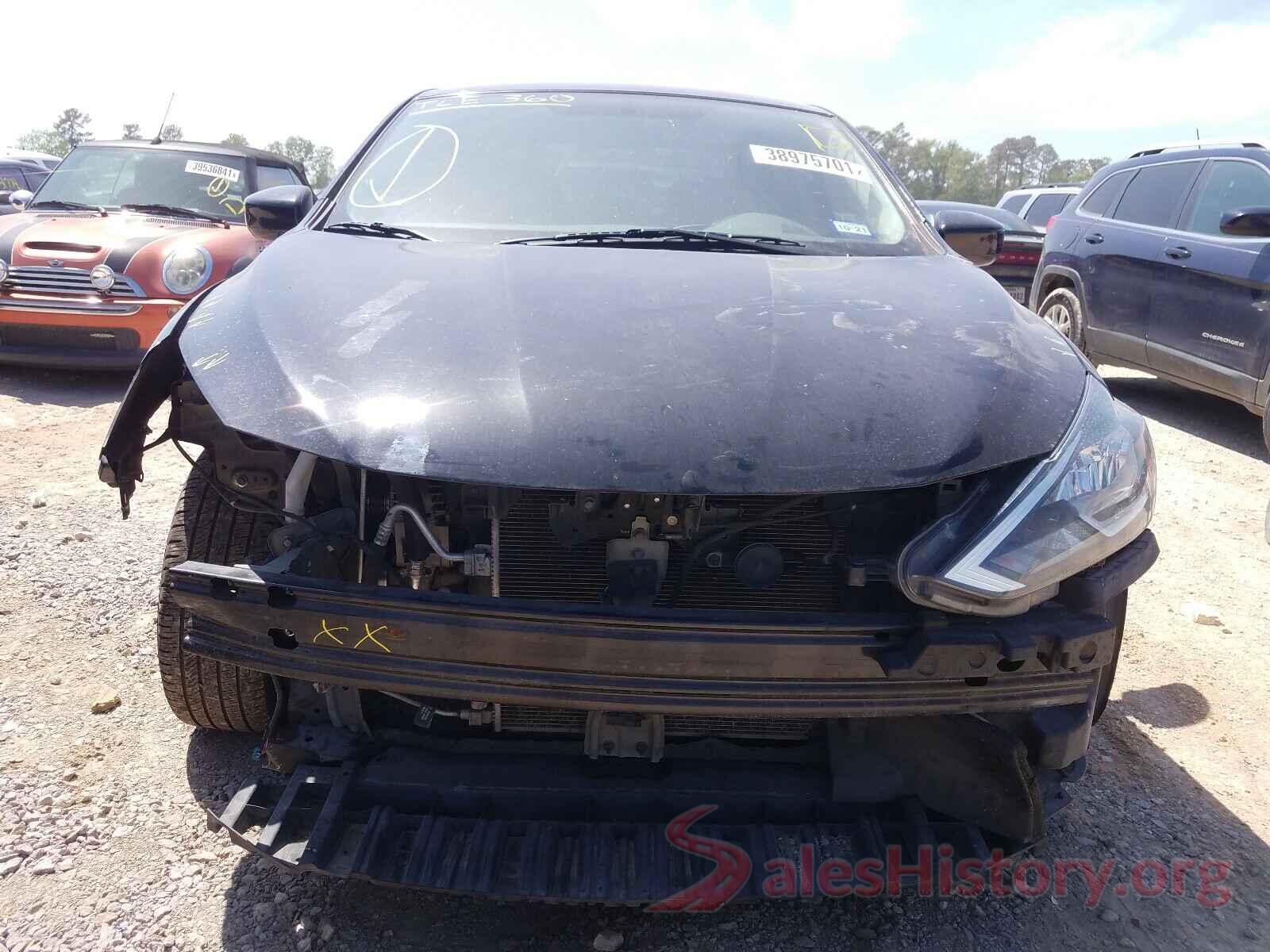 3N1AB7AP1HY225941 2017 NISSAN SENTRA