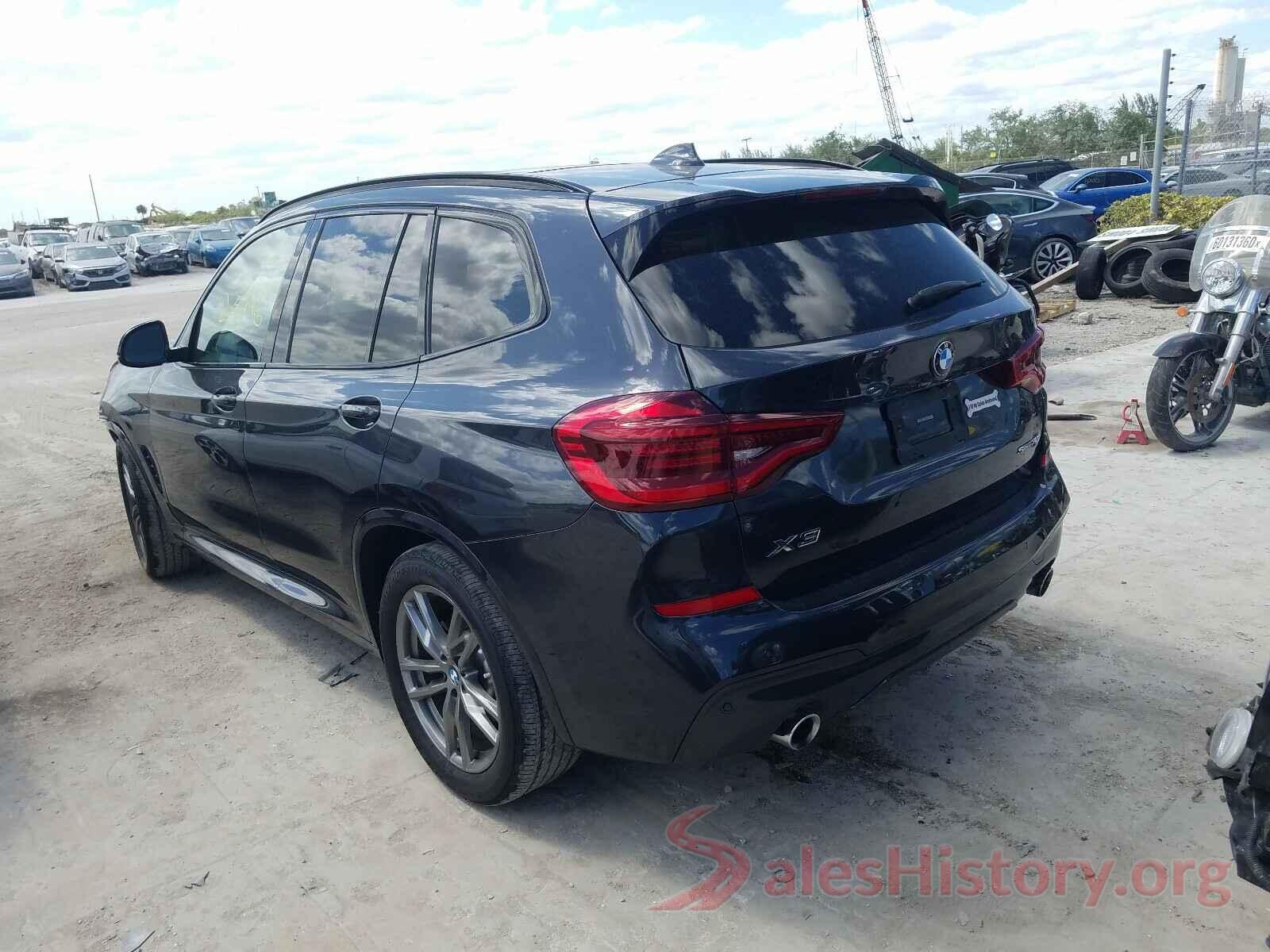 5UXTR7C52KLR52436 2019 BMW X3