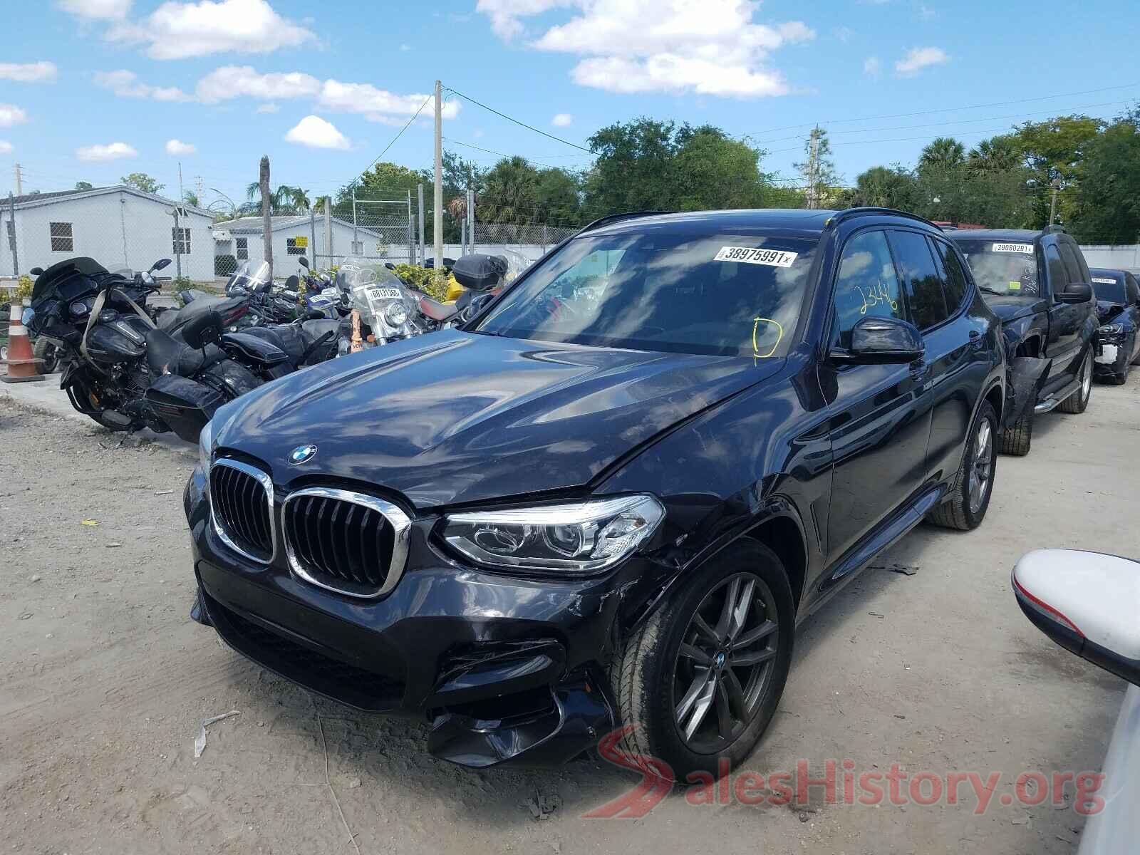 5UXTR7C52KLR52436 2019 BMW X3