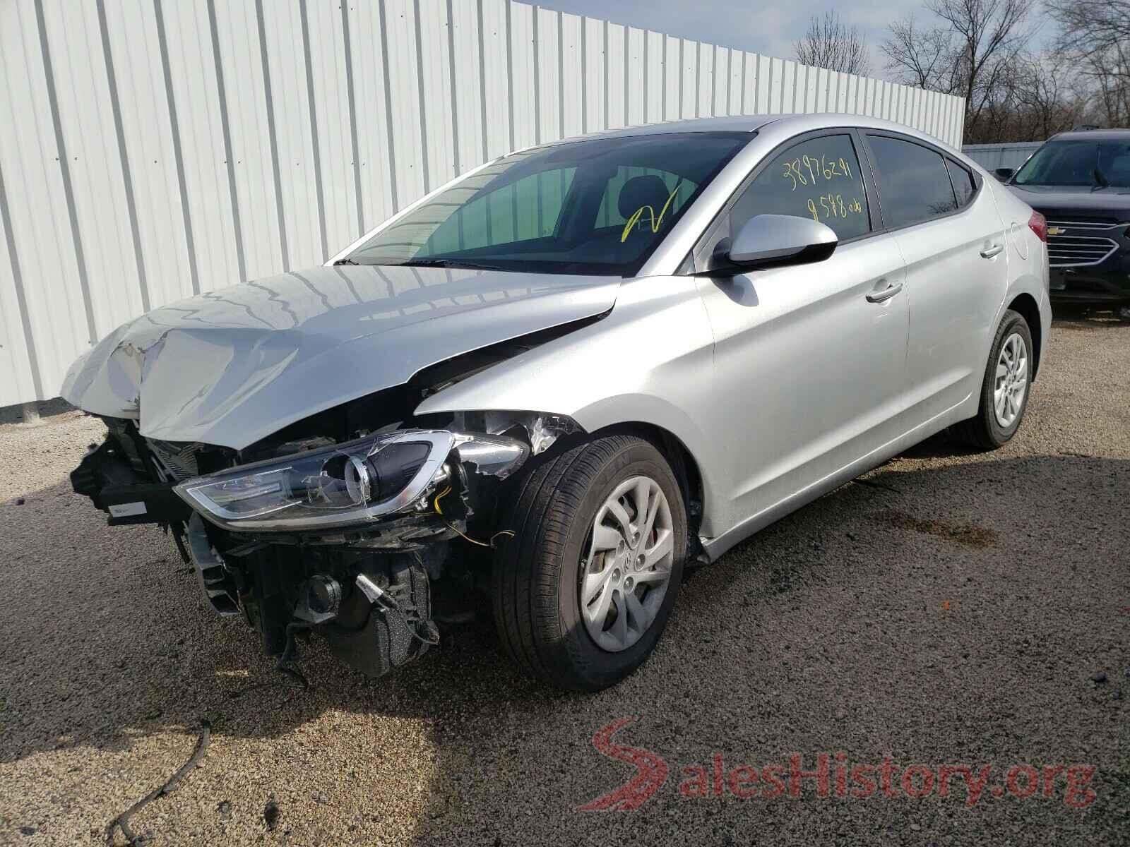 5NPD74LF2JH392486 2018 HYUNDAI ELANTRA