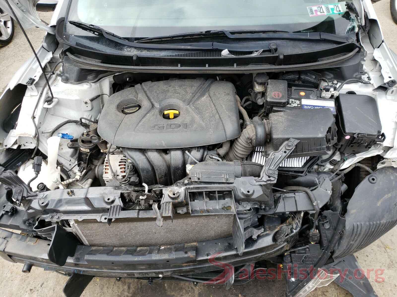 KMHD35LH4GU303594 2016 HYUNDAI ELANTRA