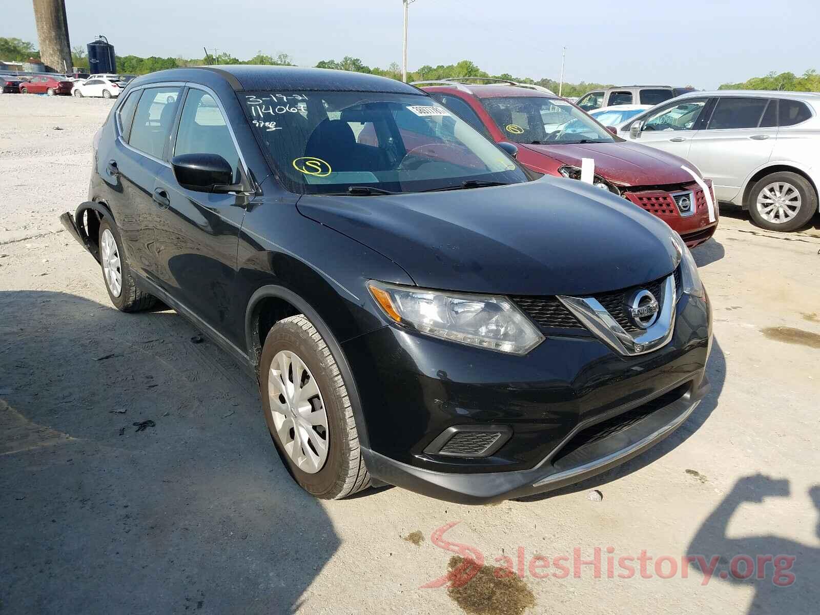 5N1AT2MT9GC843016 2016 NISSAN ROGUE