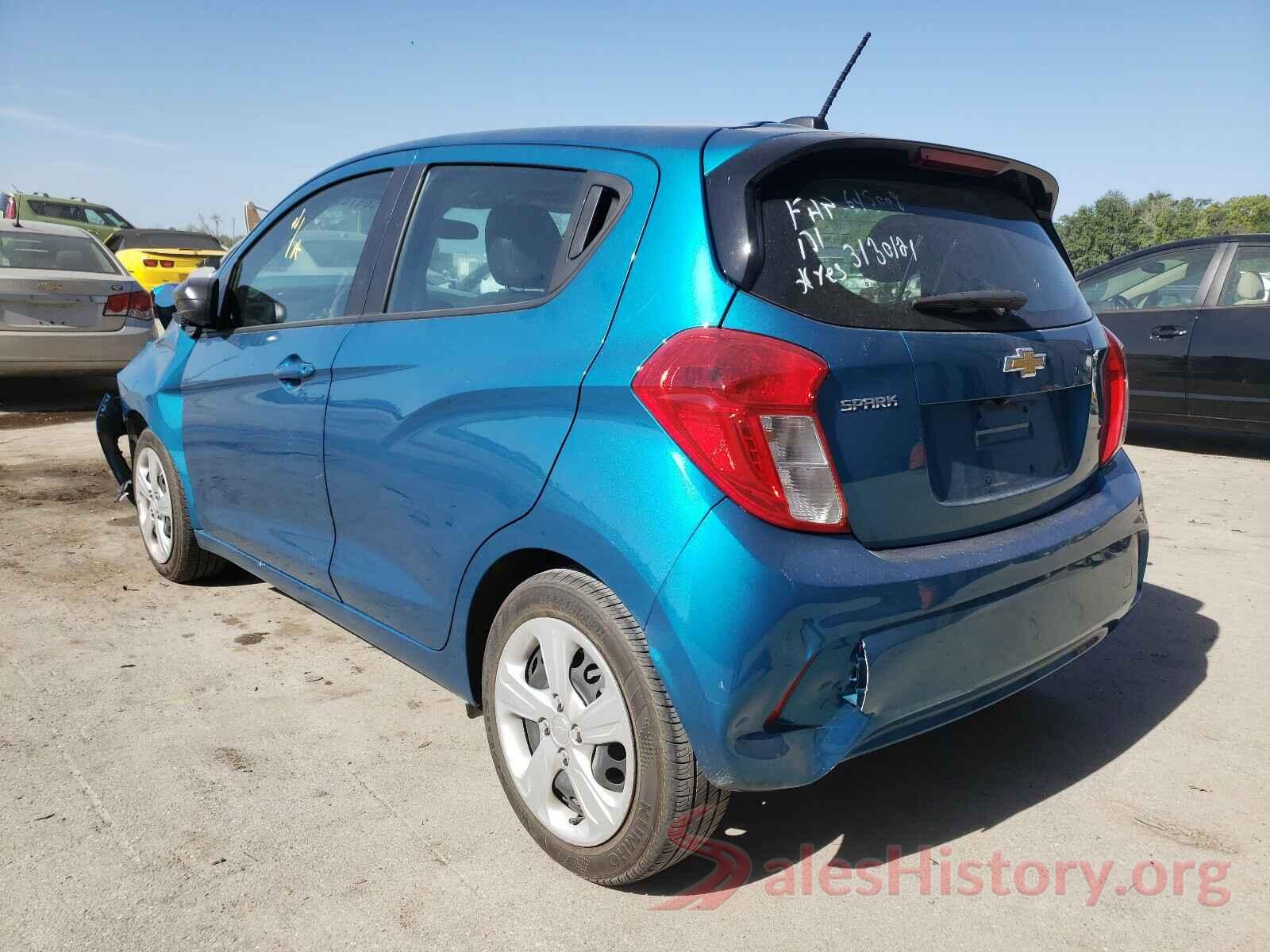 KL8CB6SA6LC407204 2020 CHEVROLET SPARK