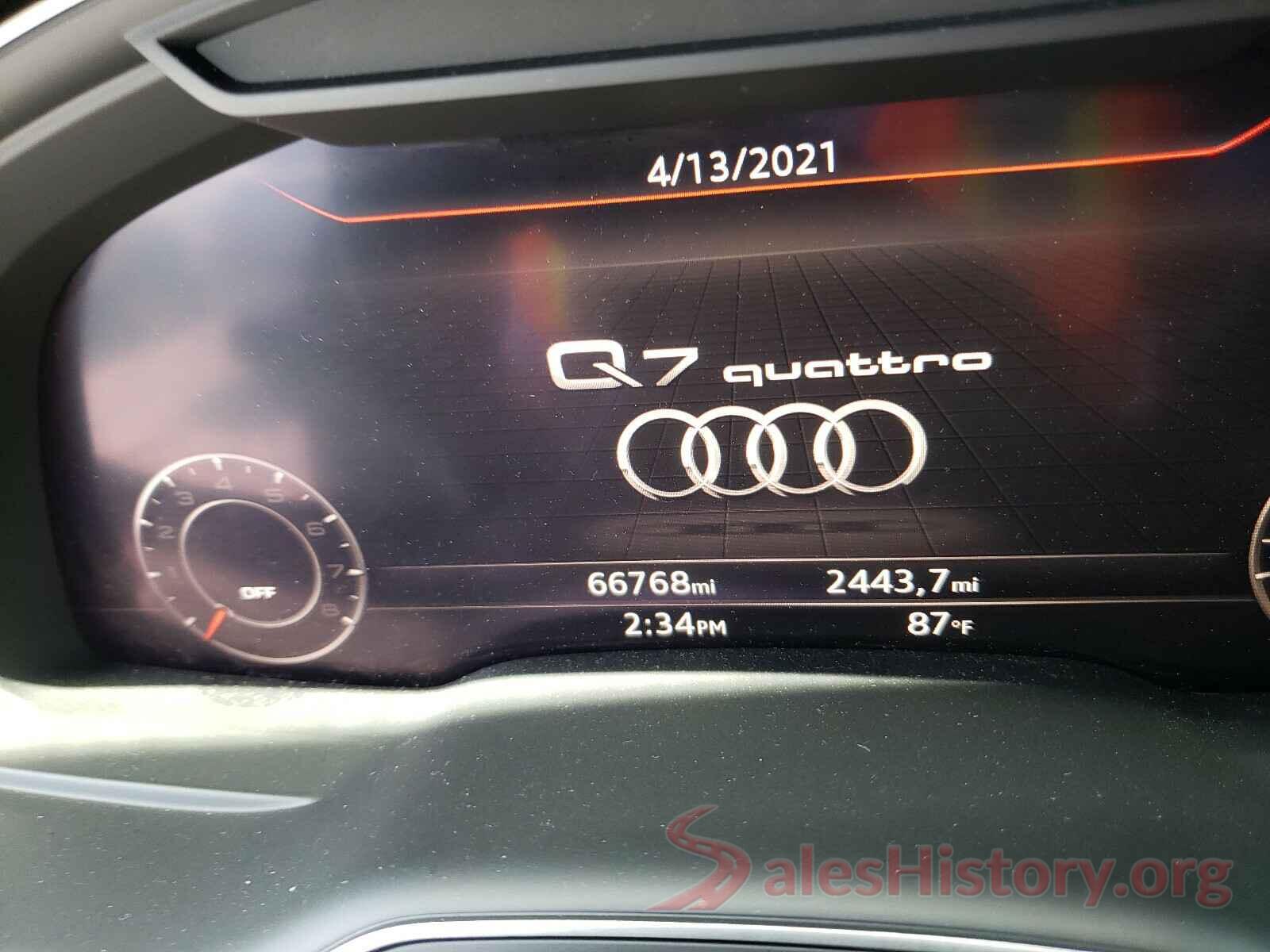 WA1LAAF71HD027176 2017 AUDI Q7