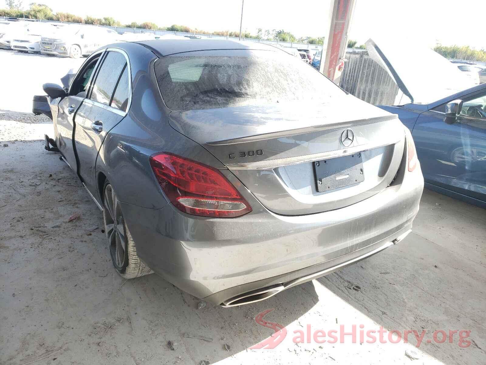 WDDWF4JB9JR330125 2018 MERCEDES-BENZ C-CLASS