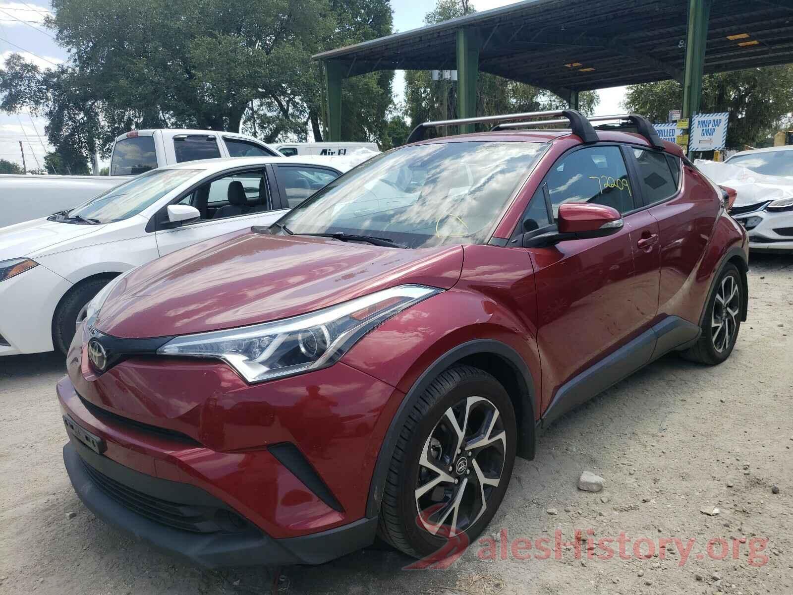 NMTKHMBXXJR007568 2018 TOYOTA C-HR