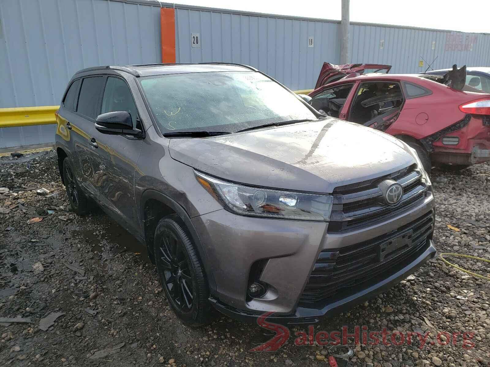 5TDJZRFH6KS969653 2019 TOYOTA HIGHLANDER