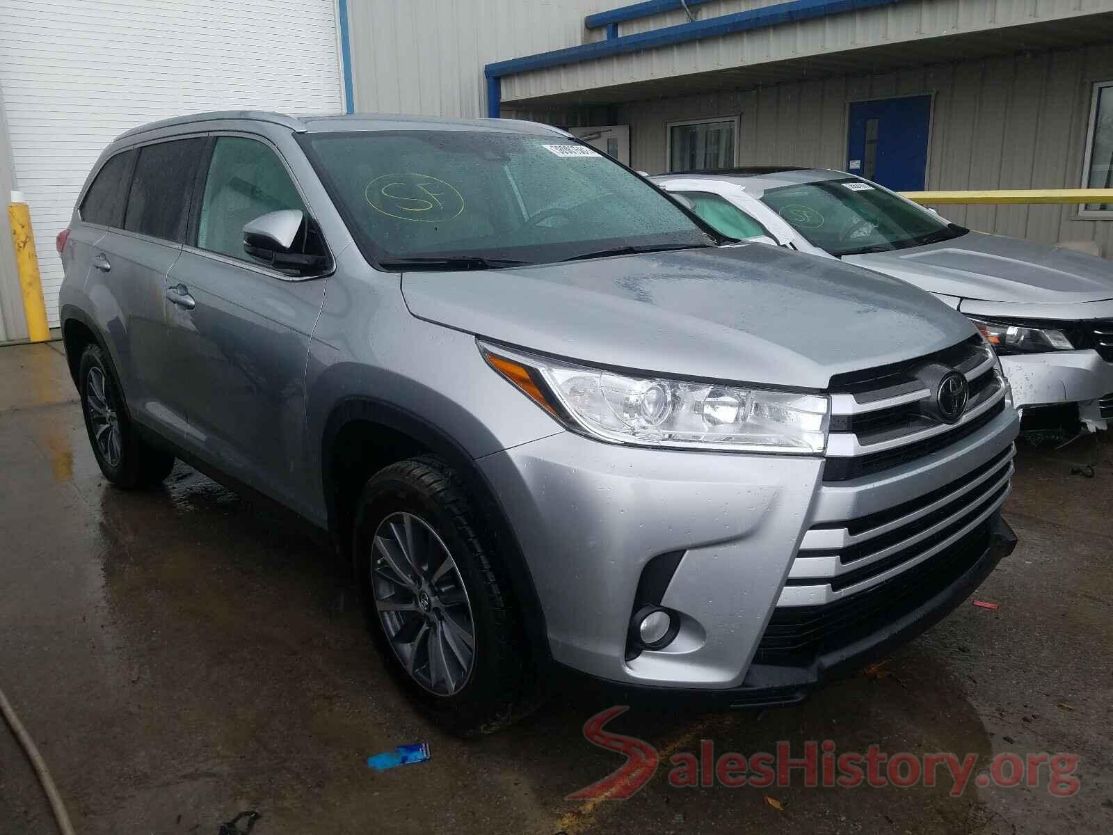 5TDKZRFHXKS560592 2019 TOYOTA HIGHLANDER