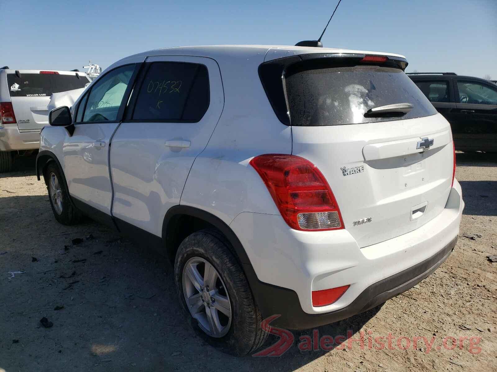 KL7CJKSB2LB074532 2020 CHEVROLET TRAX