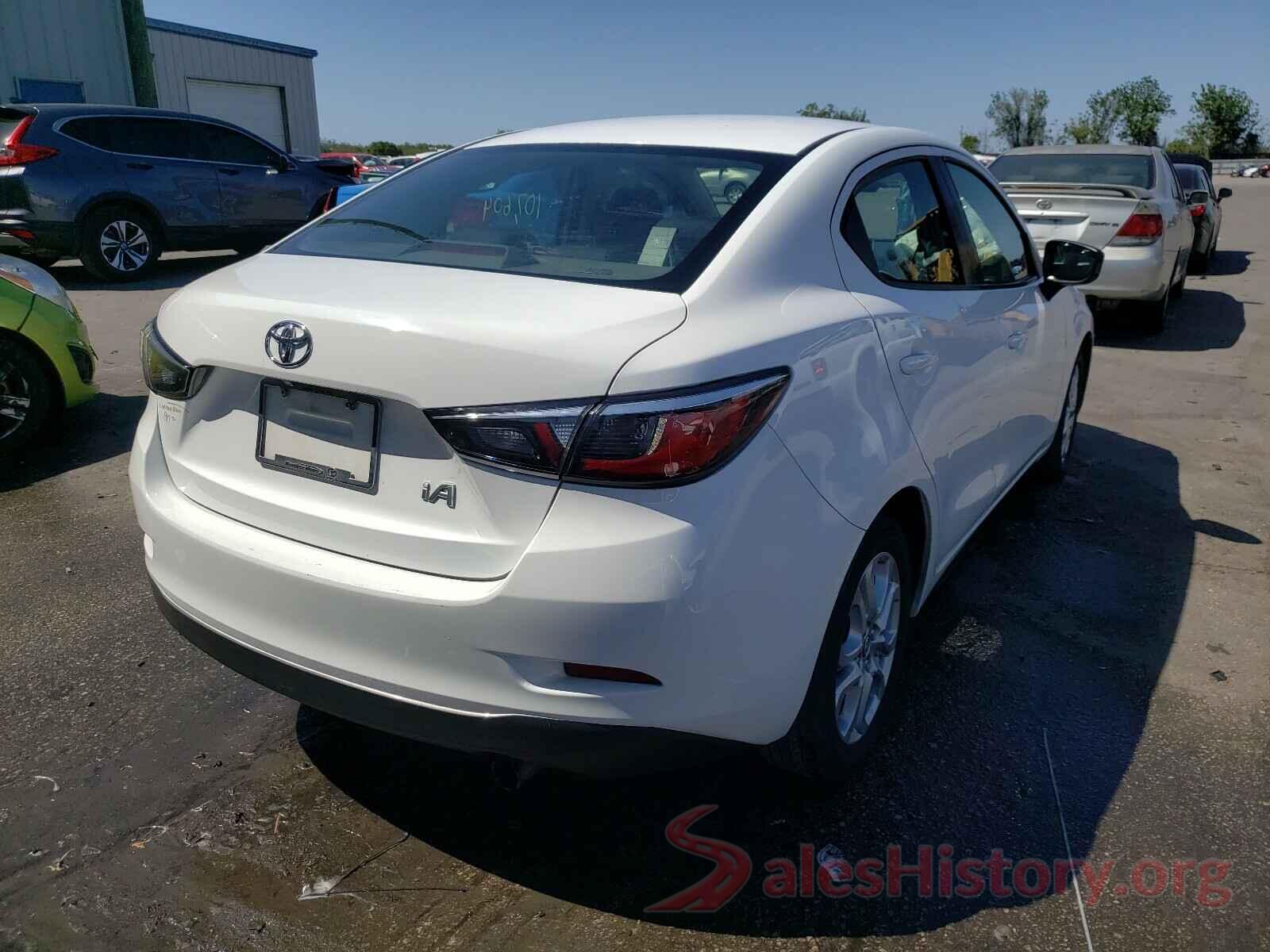 3MYDLBYV8HY193795 2017 TOYOTA YARIS