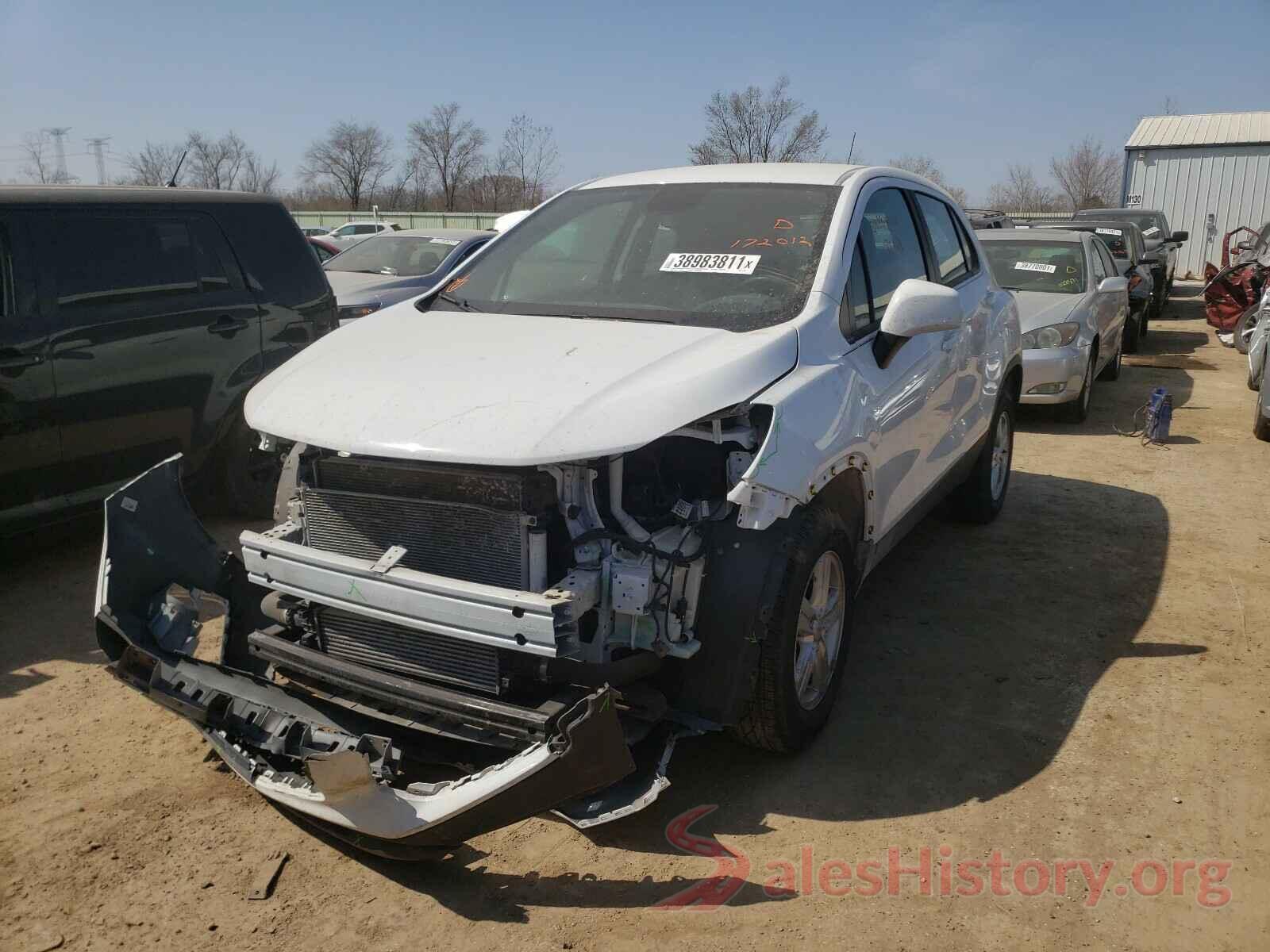 KL7CJNSB5HB172012 2017 CHEVROLET TRAX