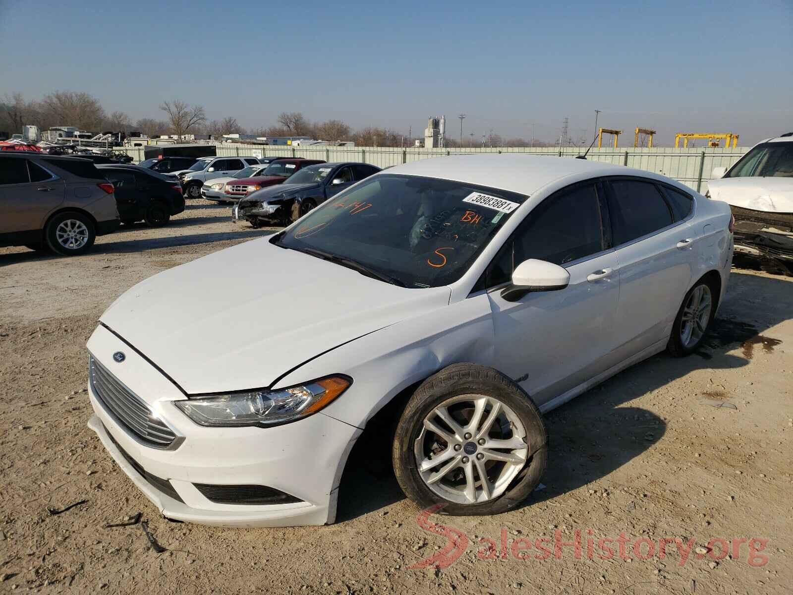 3FA6P0LU7JR172747 2018 FORD FUSION