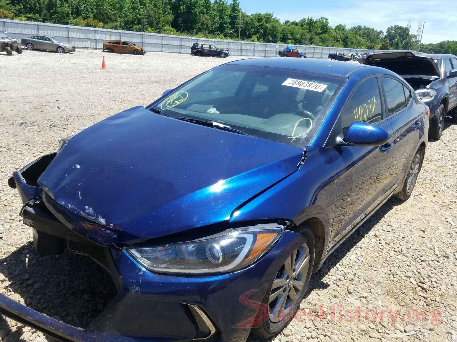 5NPD84LF9HH109329 2017 HYUNDAI ELANTRA