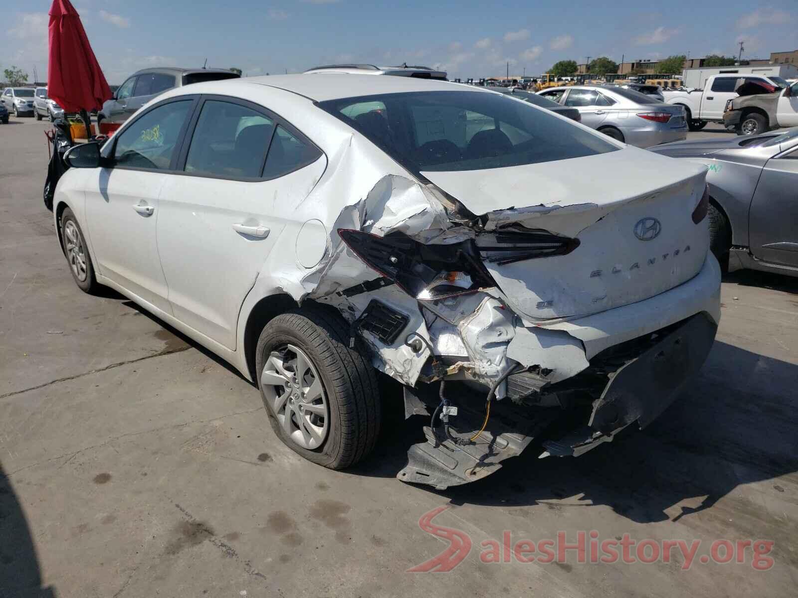 5NPD74LF3LH500276 2020 HYUNDAI ELANTRA