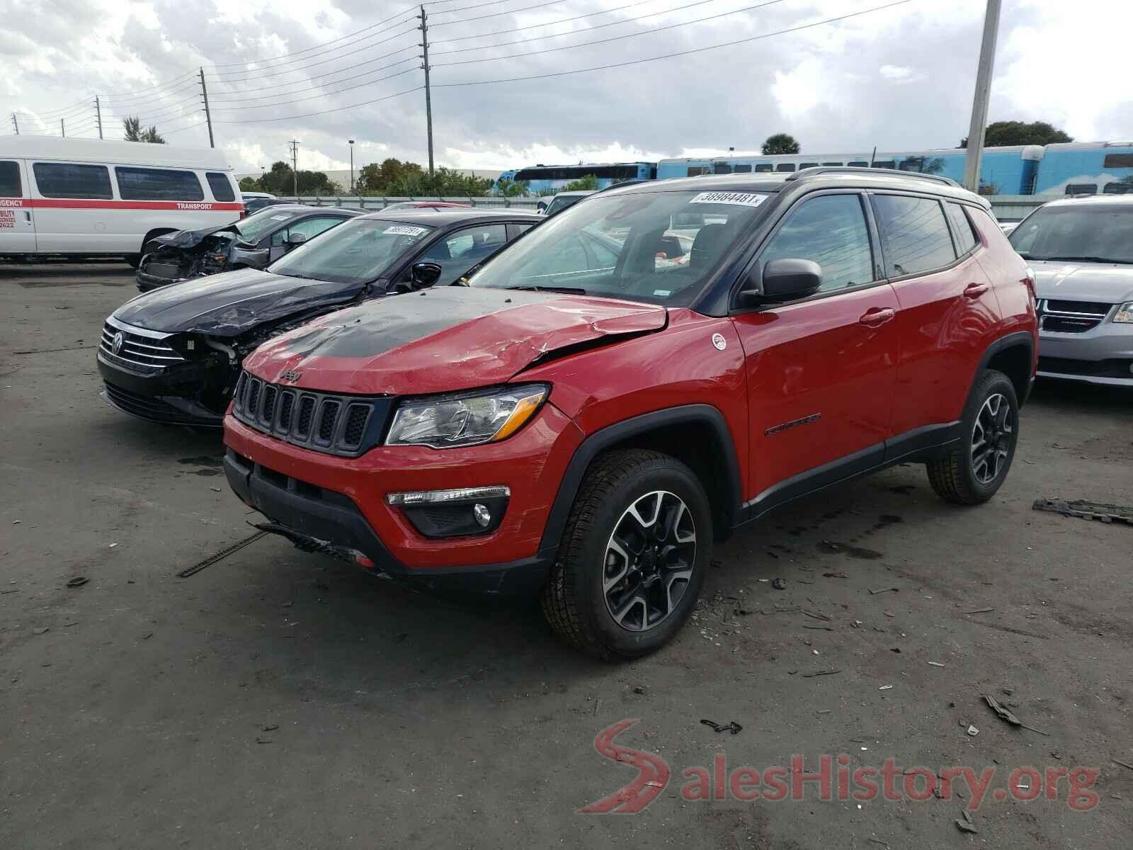 3C4NJDDB6MT520041 2021 JEEP COMPASS